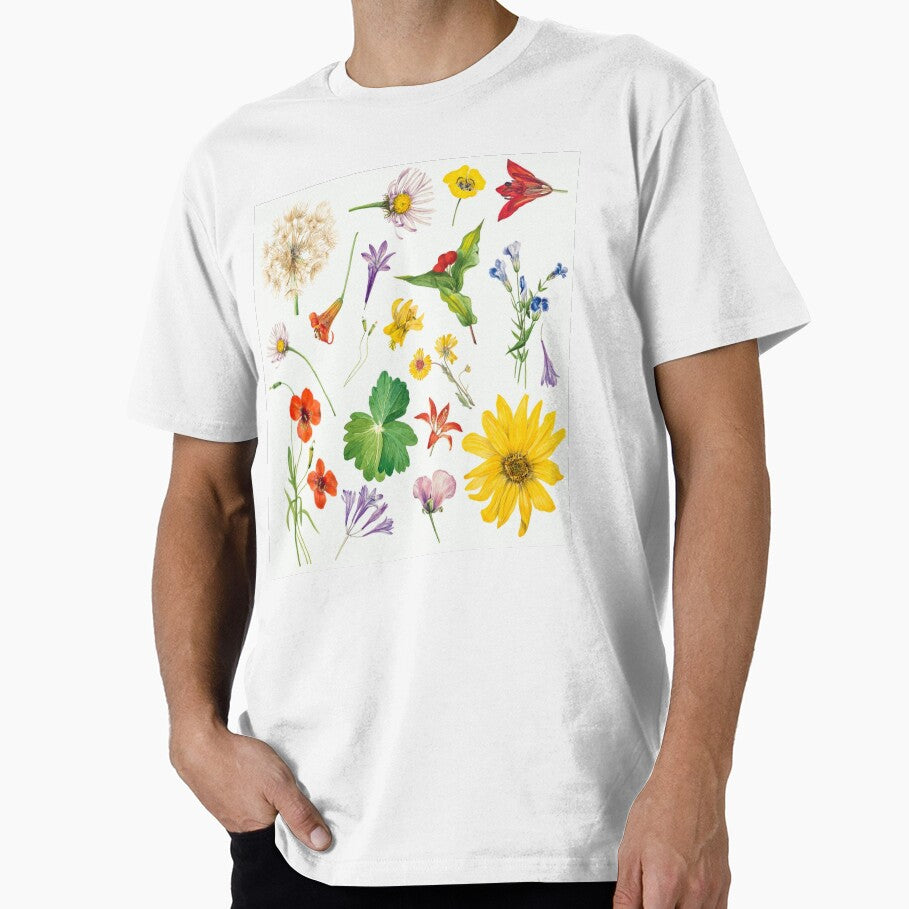 Colorful Vintage wildflowers by Bellathewilde