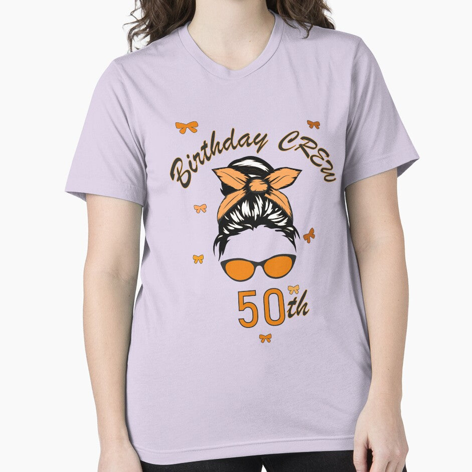 Birthday Shirt, 50th Birthday Party Shirts for Woman, Matching 50th Birthday Shirts, Birthday Squad, 50th Birthday Gift, 50th Birthday Party Shirts for Woman by ANO  RIC