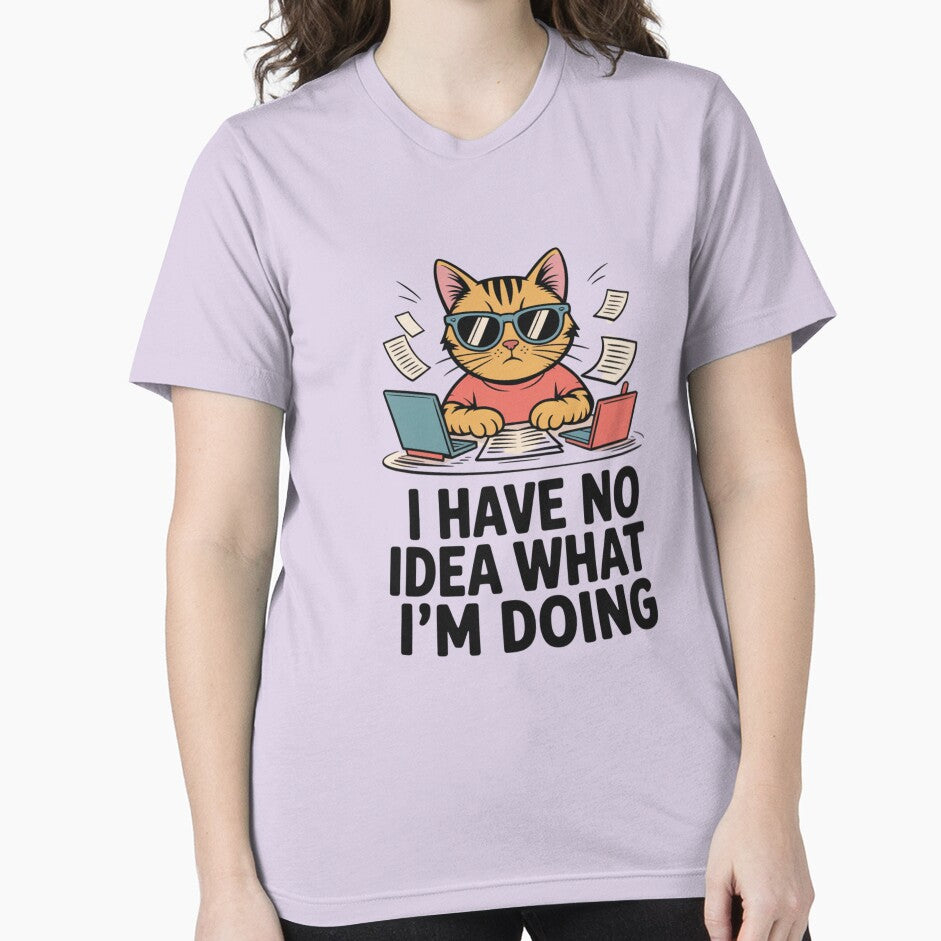 I Have No Idea What I'm Doing | Orange Cat Edition by Ink And Inspire