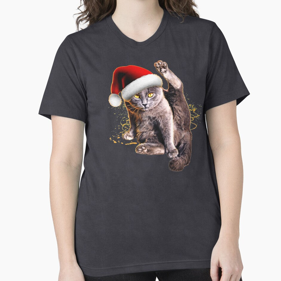 Funny Christmas Cat by GreenSplash