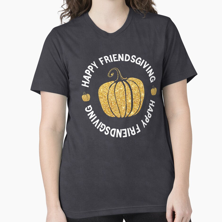 Happy Friendsgiving - Friendsgiving squad - Plaid Pumpkin by Looks-great