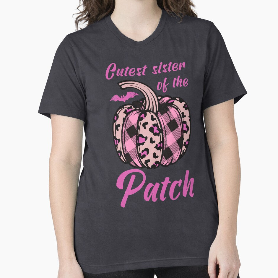Cutest Sister Of The Patch Cute Pink Pumpkin by odrito