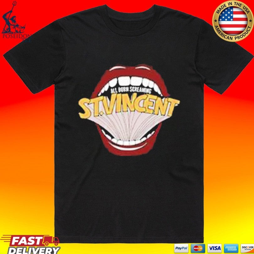 St. Vincent All Born Screaming T-shirt