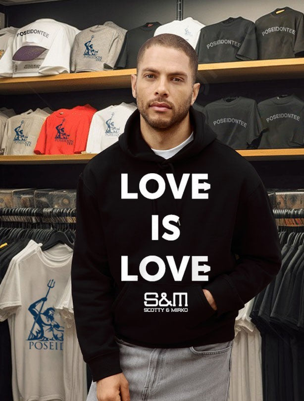 Stonewall Scotty And Mirko Love Is Love Slogan T-shirt