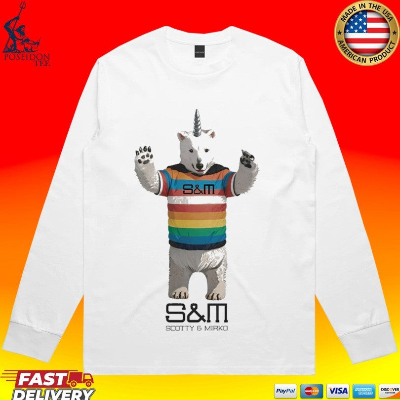 Stonewall Scotty And Mirko Pride Bear T-shirt