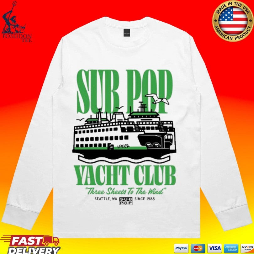 Sub Pop Mega Mart Sub Pop Yacht Club T-shirt