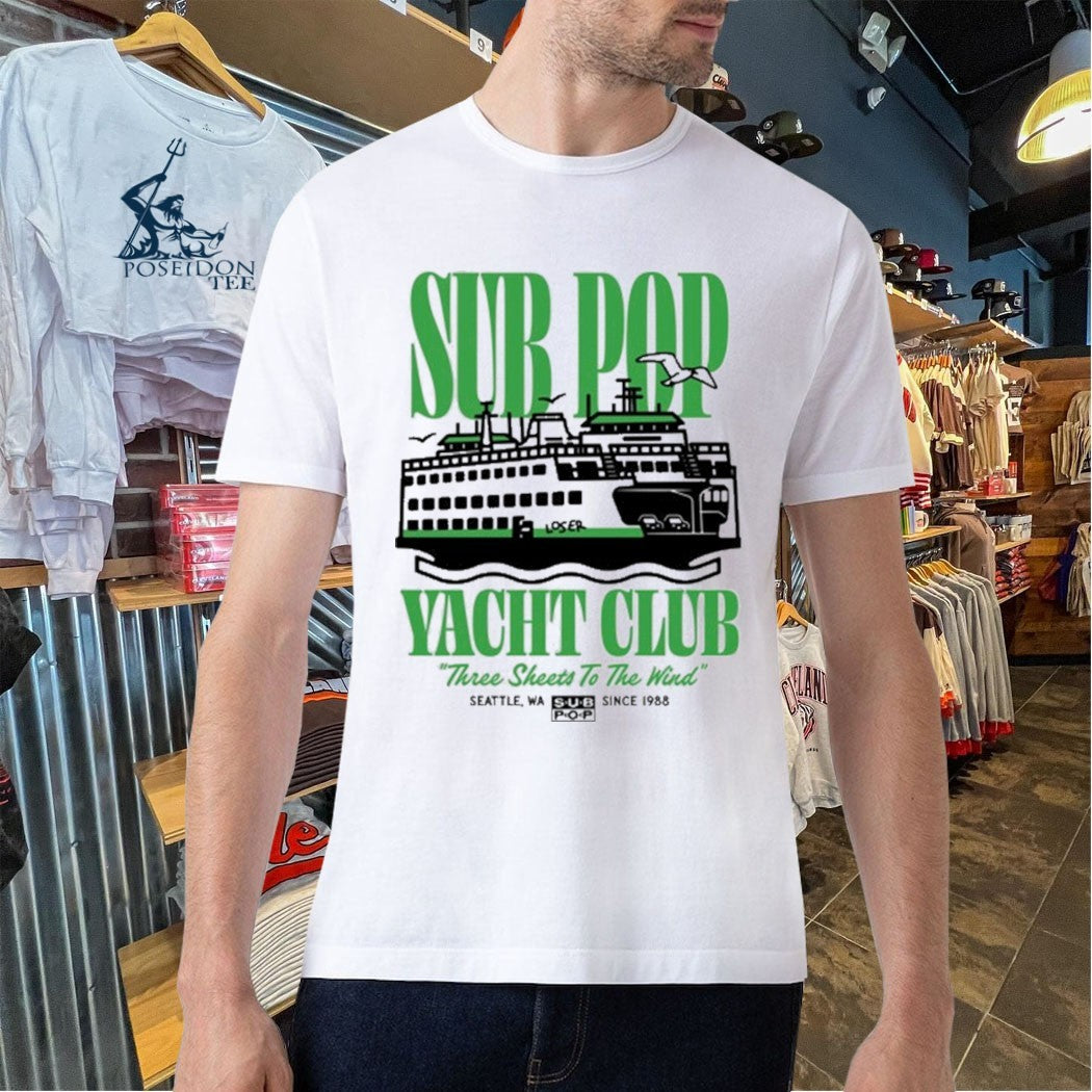 Sub Pop Mega Mart Sub Pop Yacht Club T-shirt