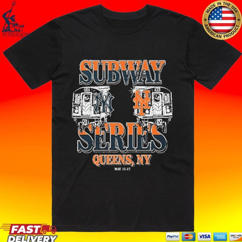 Subway Series New York Yankees Vs New York Mets T-shirt