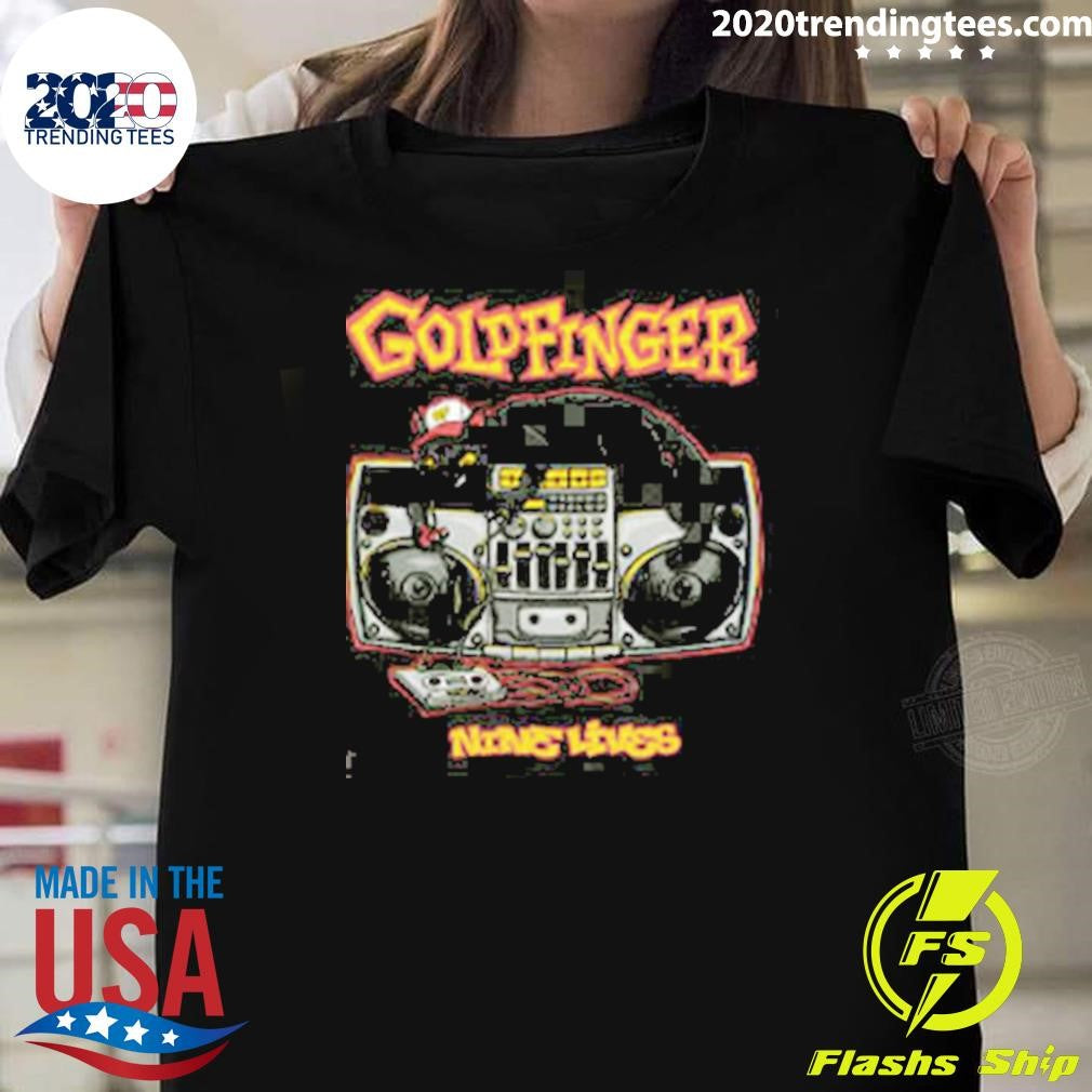Goldfinger Cat Dj 2026 Shirt