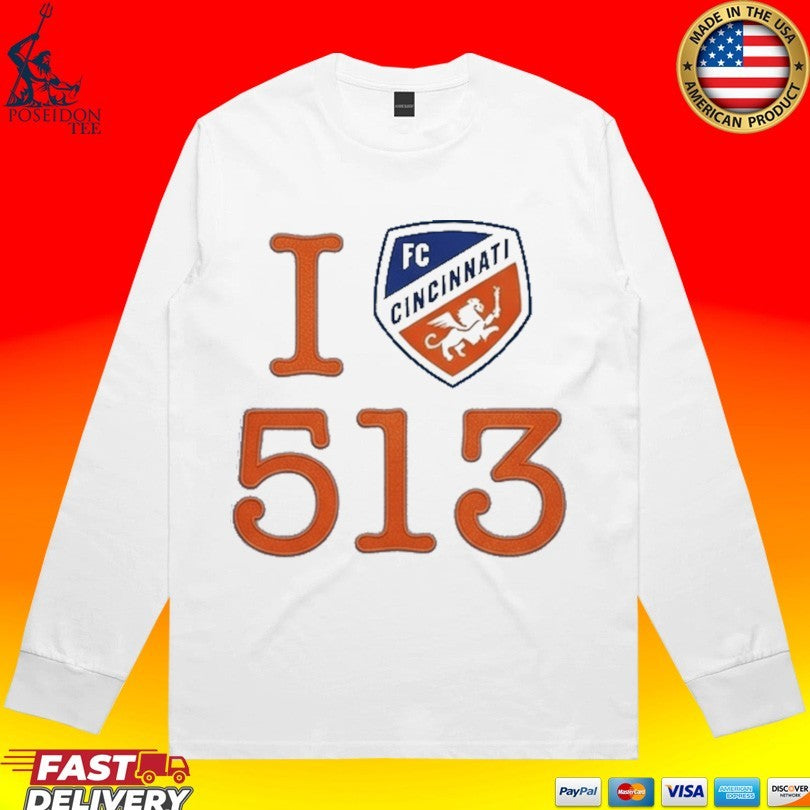 Ted Karras Fc Cincinnati 513 Day Cincy T-shirt