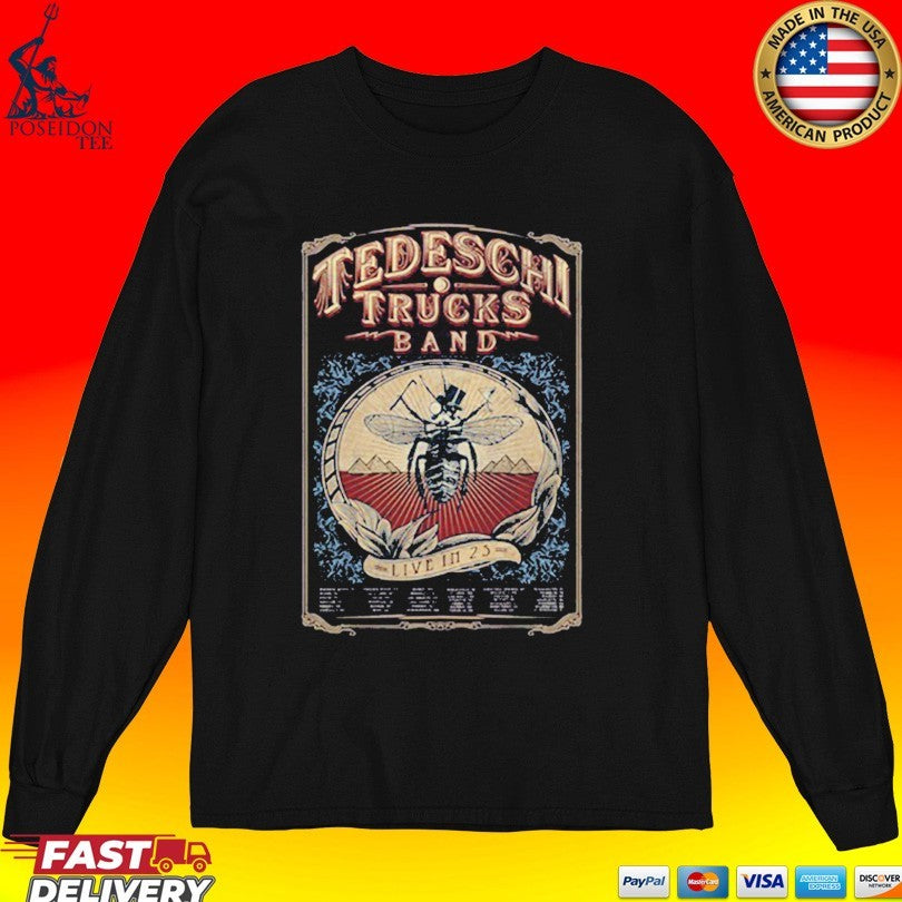 Tedeschi Trucks Band Live In 2023 Tour T-shirt
