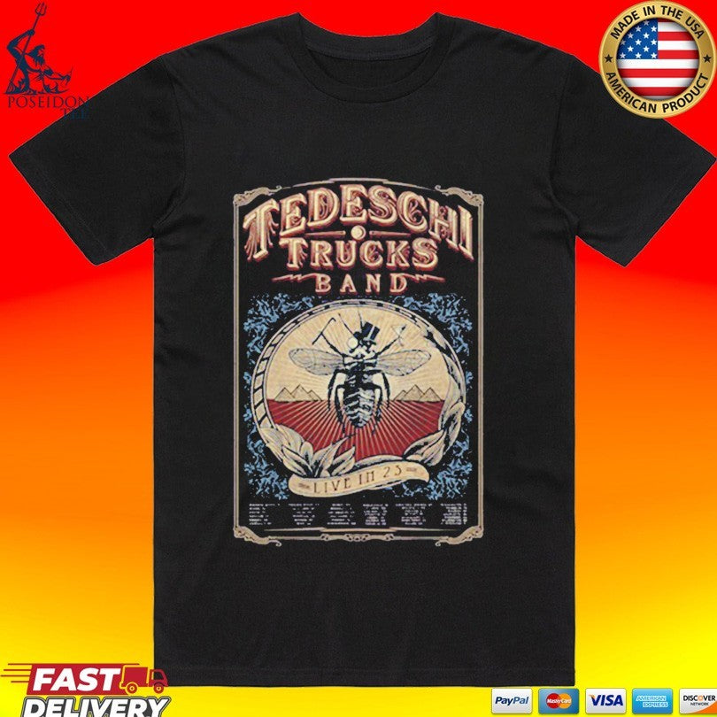 Tedeschi Trucks Band Live In 2023 Tour T-shirt