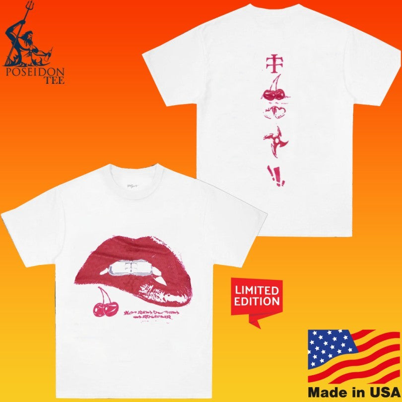Teletech Lip Bite Mesh Baby T-shirt