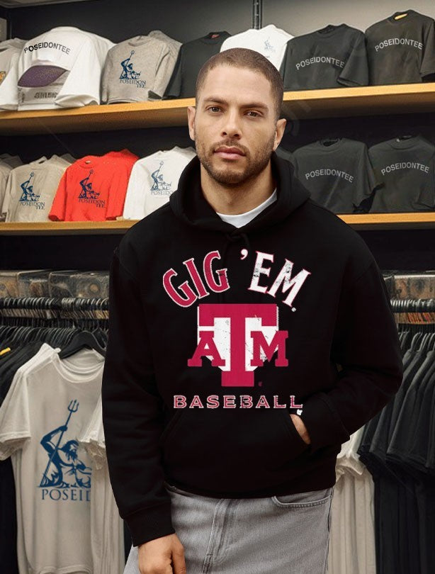 Texas A&m Baseball Home Plate T-shirt