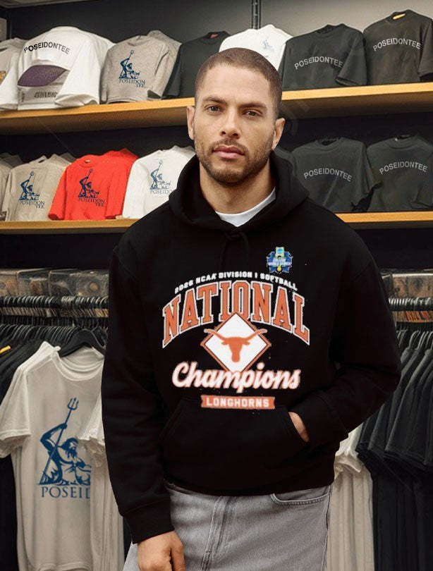 Texas Longhorns 2026 Ncaa Softball Women’s College World Series National Champions Locker Room T-shirt
