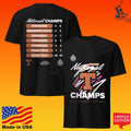 Texas Longhorns 2026 Ncaa Softball Women’s College World Series National Champions Schedule T-shirt