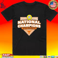 Texas Longhorns 2026 Softball National Champs Plate T-shirt