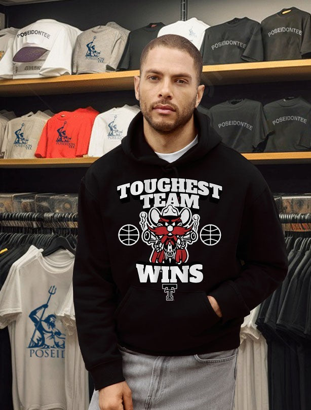 Texas Tech Basketball Toughest Team Wins Raider Red T-shirt