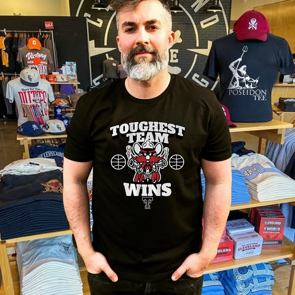 Texas Tech Basketball Toughest Team Wins Raider Red T-shirt