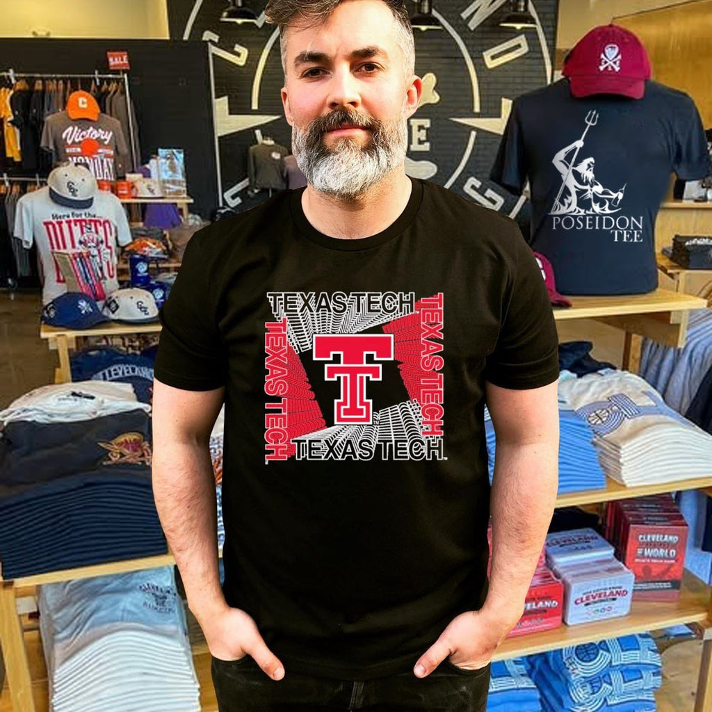 Texas Tech Red Raiders Cubism T-shirt