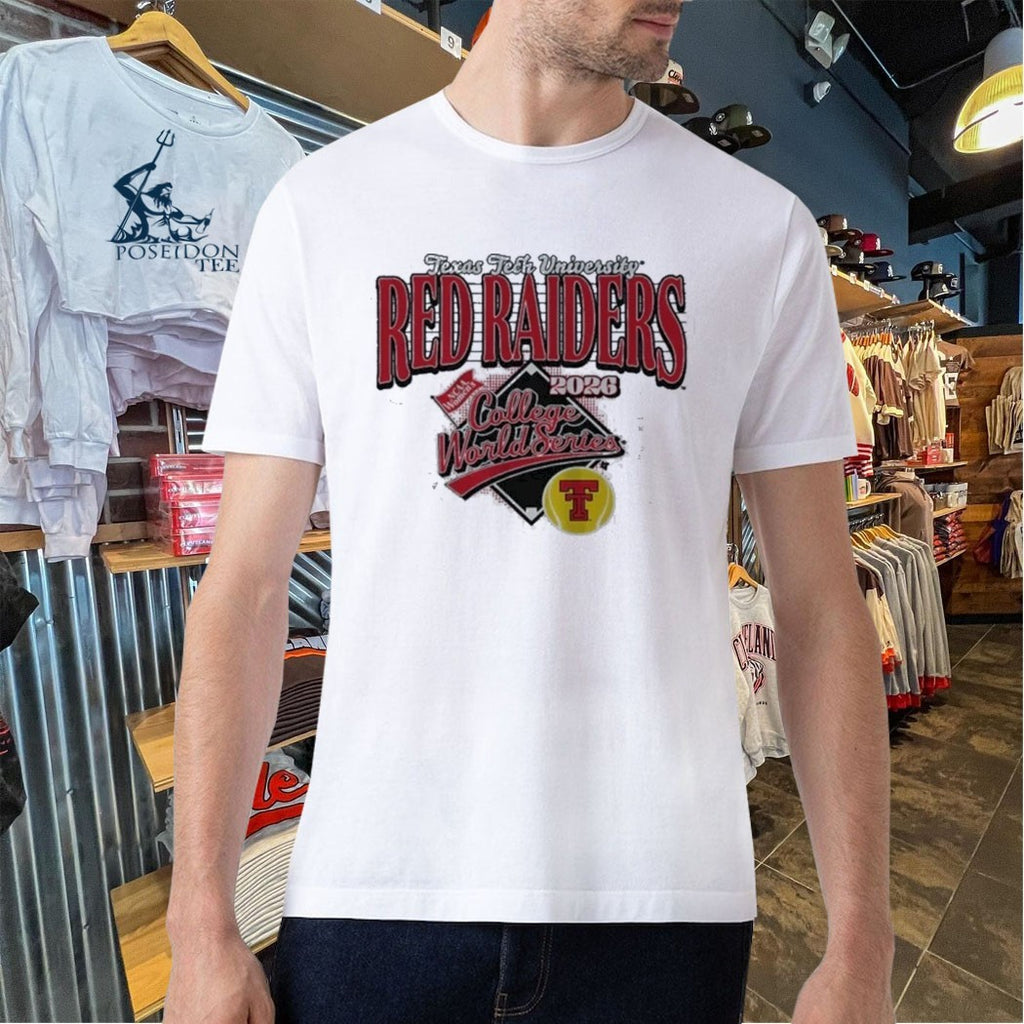 Texas Tech Softball 2026 Women’s College World Series T-shirt