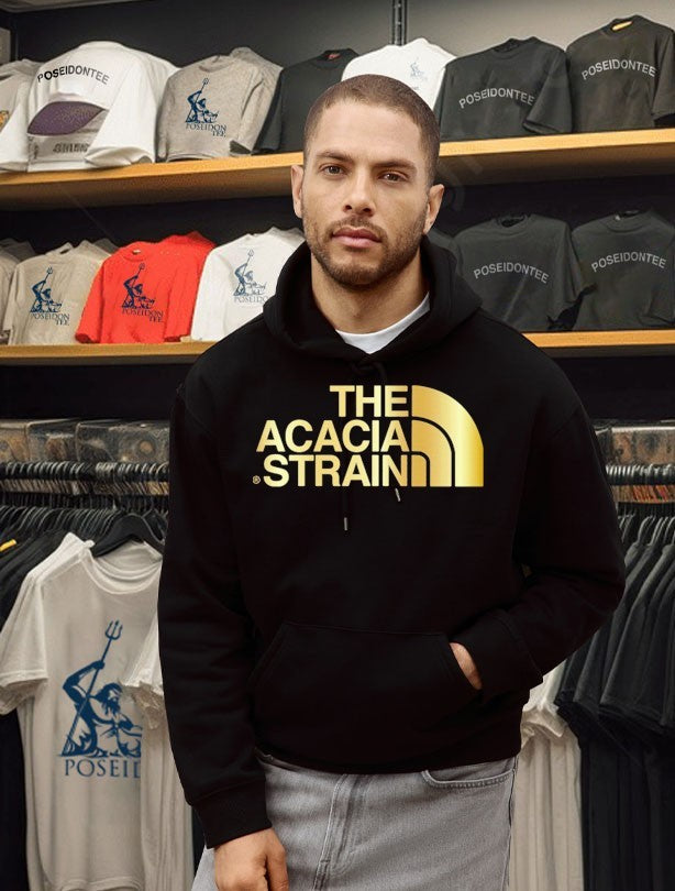 The Acacia Strain Stack Arch Gold Foil T-shirt