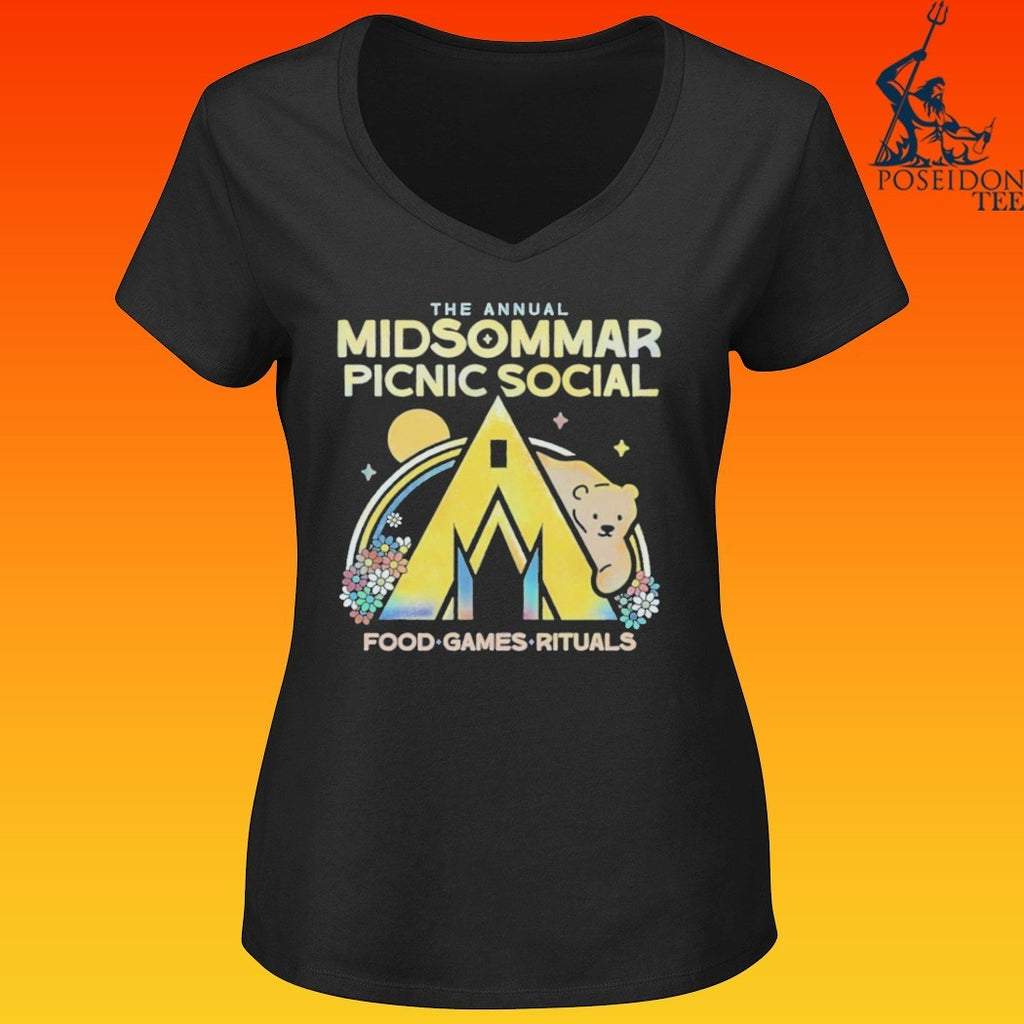 The Annual Midsommar Picnic Social Food-games Rituals T-shirt