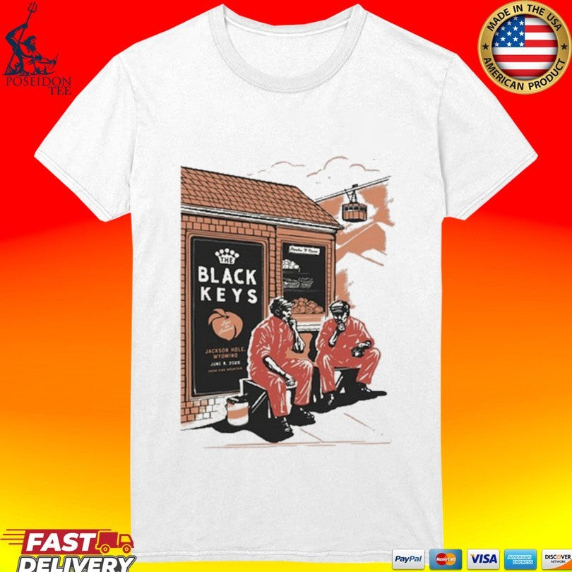 The Black Keys Jackson Wyoming June 8 2026 T-shirt