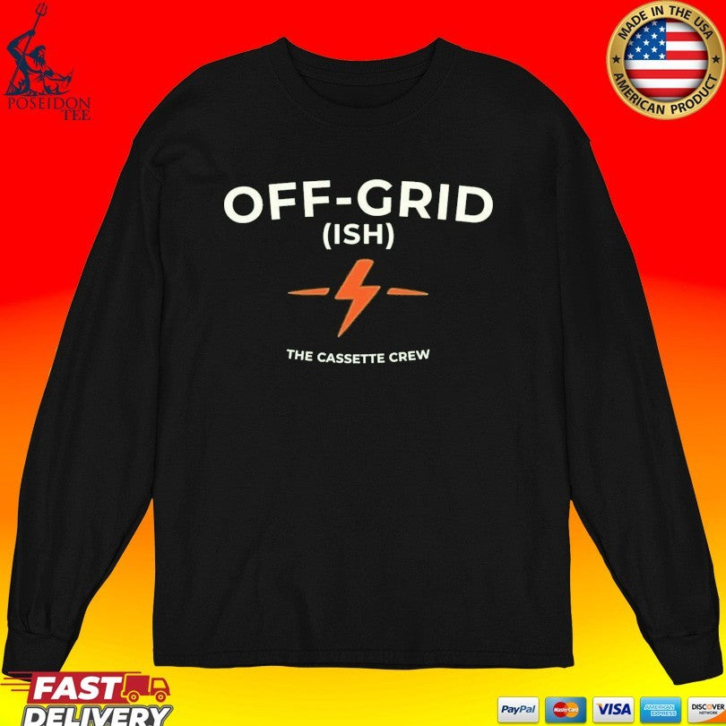 The Cassette Crew Off Grid Ish T-shirt