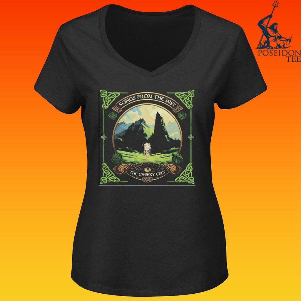 The Cheeky Celt Songs From The Mist Album T-shirt