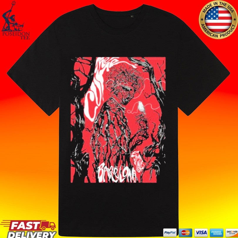 The Cure Barcelona 2026 Event T-shirt