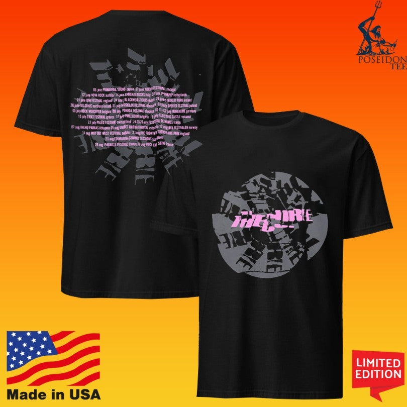 The Cure Festival Summer Dateback T-shirt