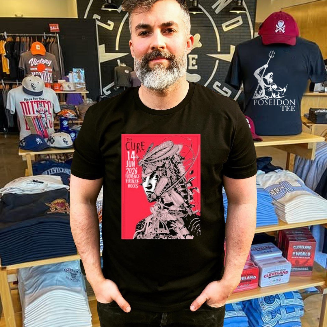 The Cure Us Florence 2026 Event T-shirt