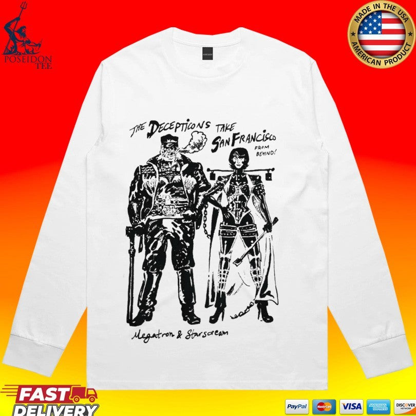 The Decepticons Take San Francisco T-shirt