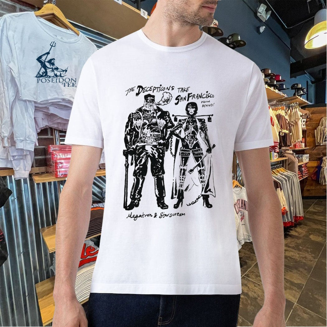 The Decepticons Take San Francisco T-shirt
