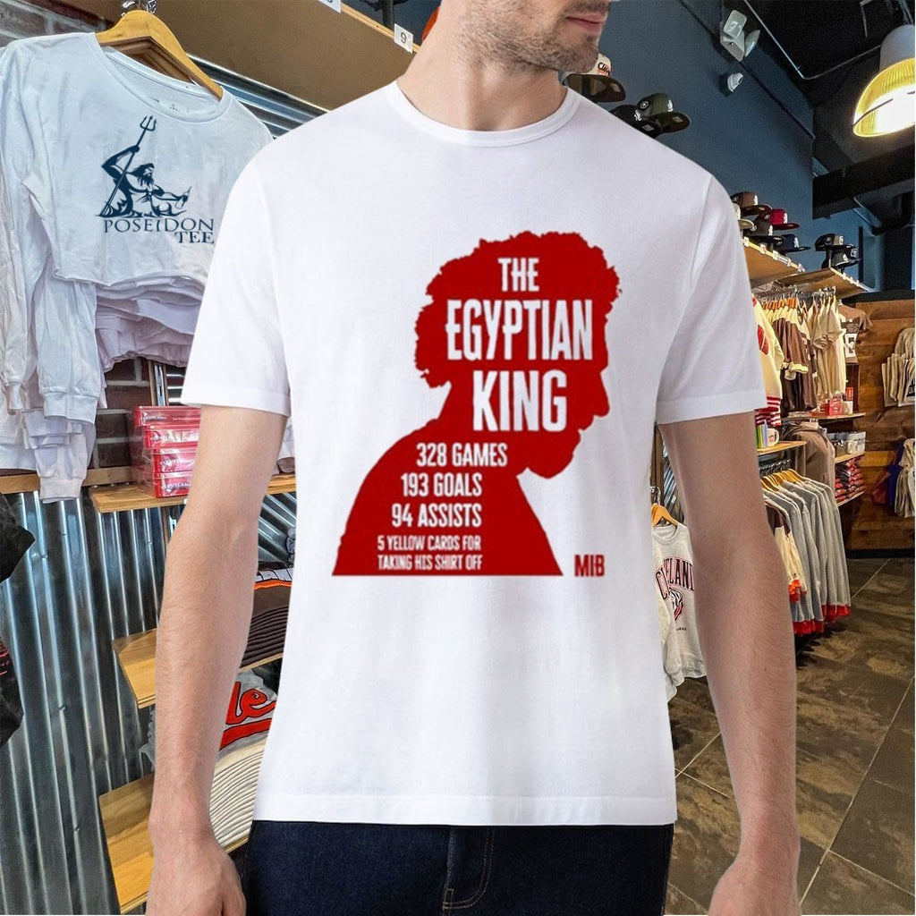 The Egyptian King 328 Games 193 Goals 94 Assists 5 Yellow Cards For Taking His T-shirt Off T-shirt