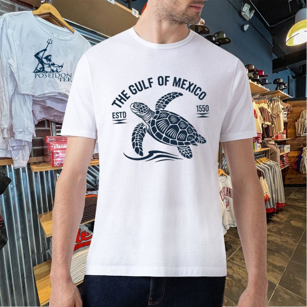 The Gulf Of Mexico Estd 1550 T-shirt