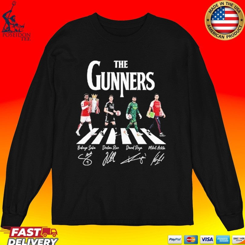 The Gunners Arsenal 2026 Champions Abbey Road T-shirt