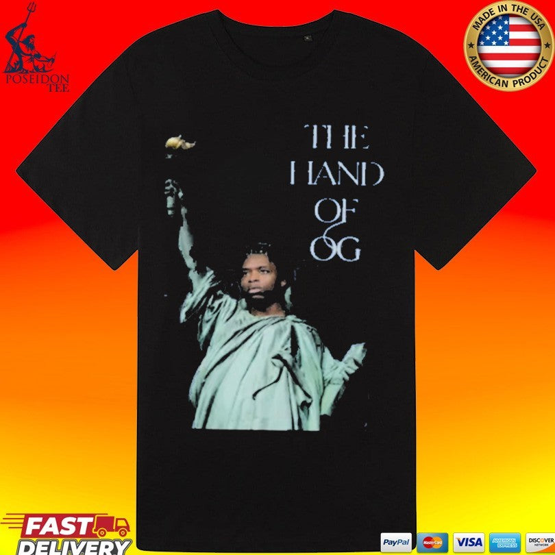The Hand Of Og Anunoby Laocoon Nba Finals Game 4 Knicks 2026 T-shirt
