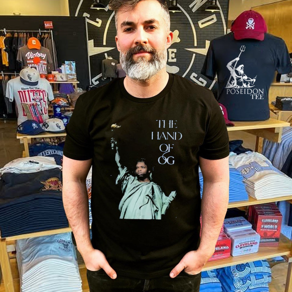 The Hand Of Og Anunoby Laocoon Nba Finals Game 4 Knicks 2026 T-shirt