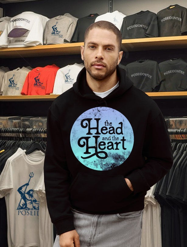 The Head In The Heart Periwinkle Gradient T-shirt