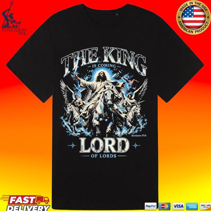 The King Is Coming Christian Streetwear T-shirt