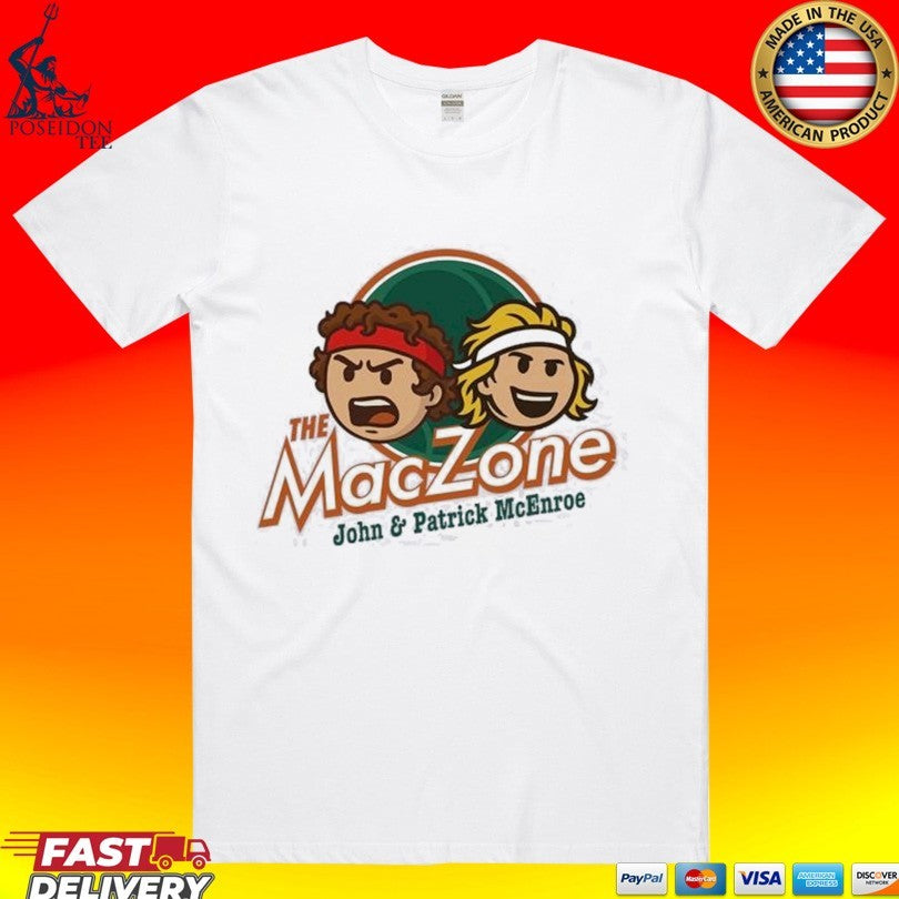 The Maczone John & Patrick Mcenroe T-shirt