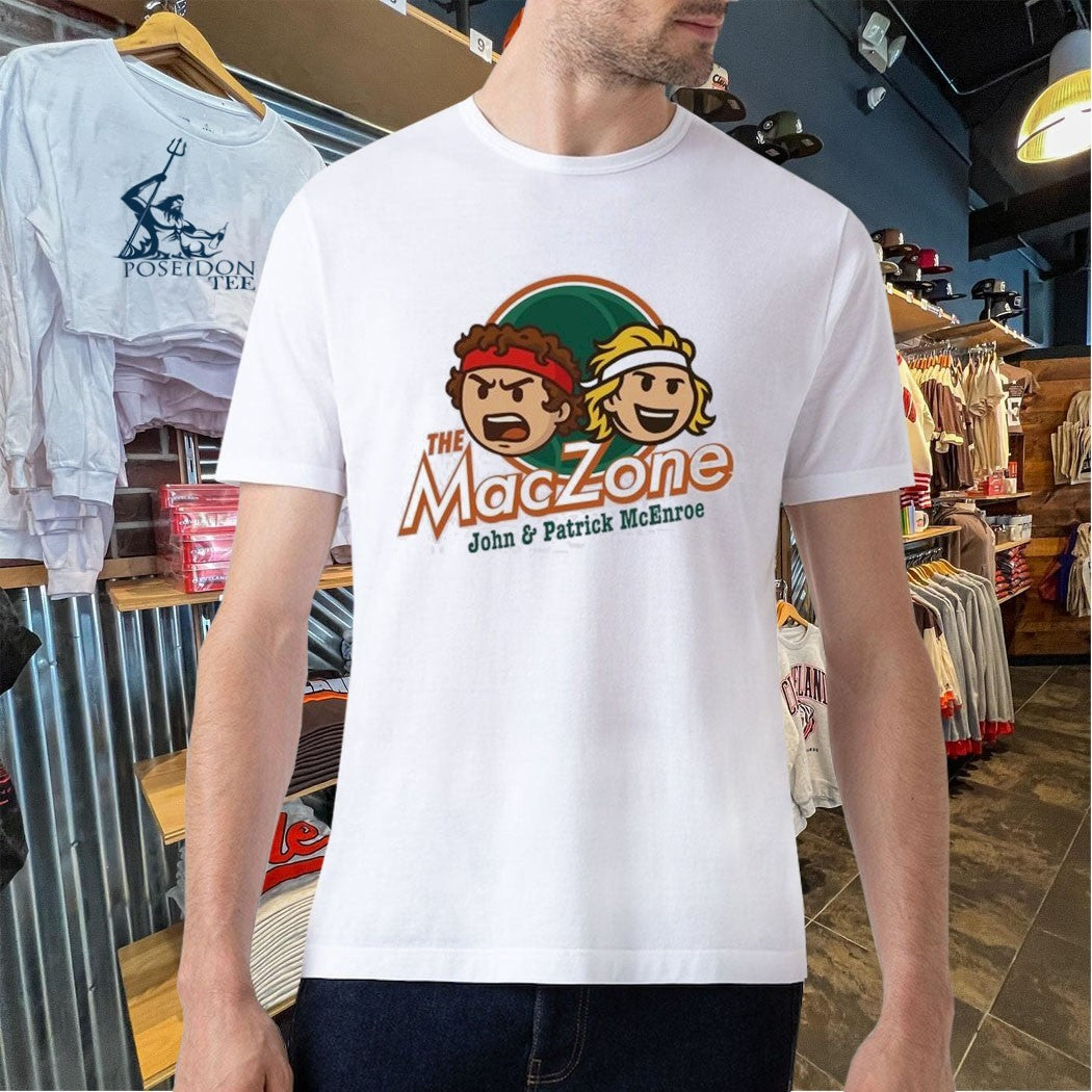 The Maczone John & Patrick Mcenroe T-shirt