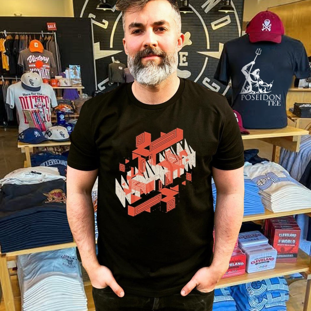 The Mars Volta Blocks Logo Tan T-shirt
