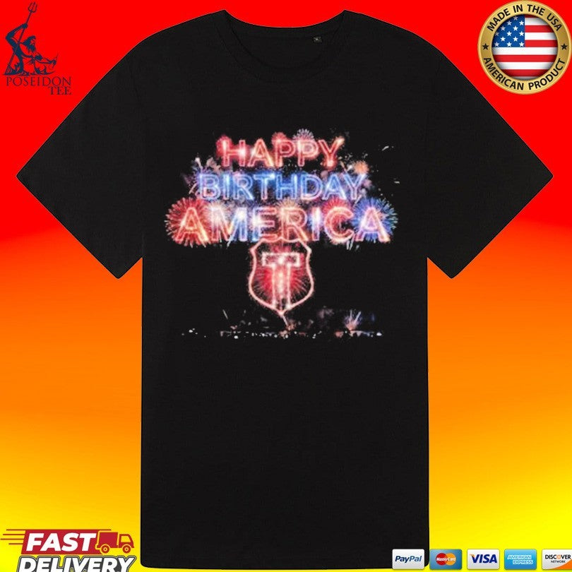 The Officer Tatum Happy Birthday America T-shirt