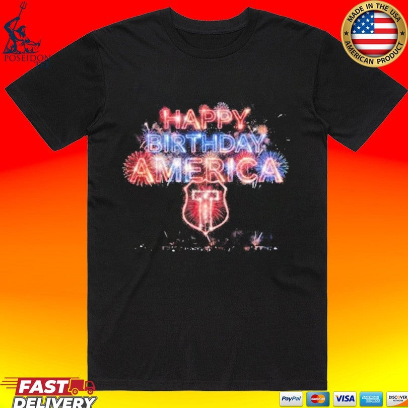 The Officer Tatum Happy Birthday America T-shirt