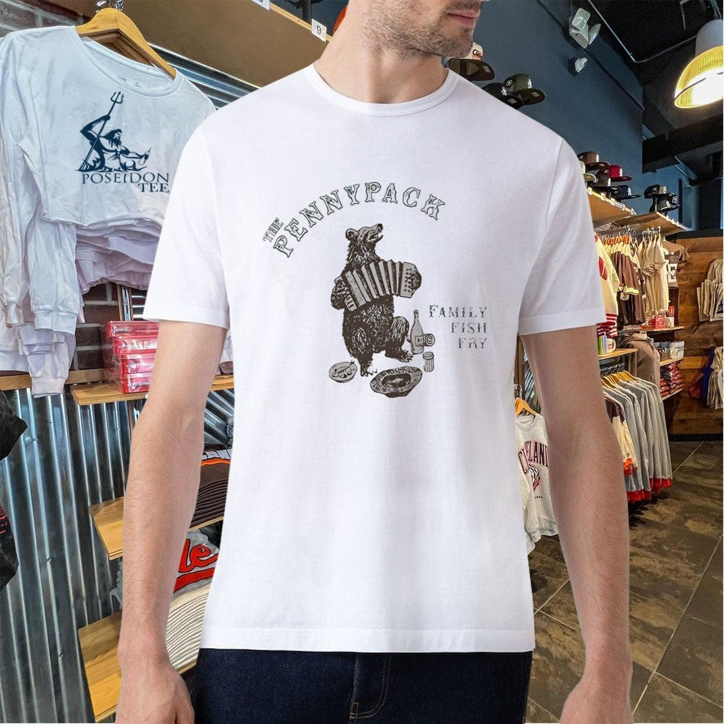 The Pennypack Family Fish Fry Retro T-shirt
