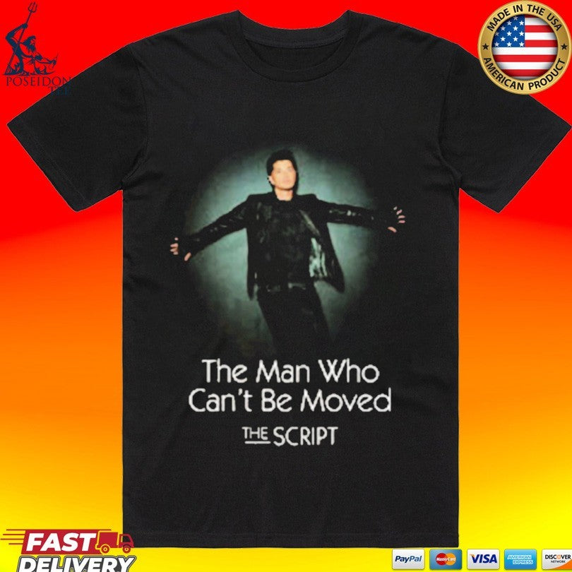 The Script The Man Who Can’t Be Moved Photo T-shirt