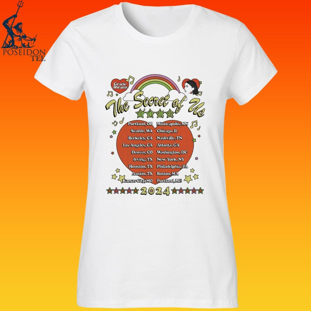 The Secret Of Us Tour ’24 Dateback T-shirt